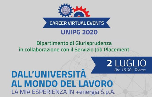 Career Virtual Events Unipg - energia S.p.A.