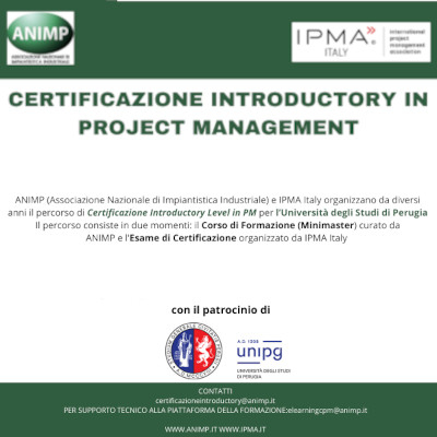 9° Edizione – Introductory Certificate in Project Management