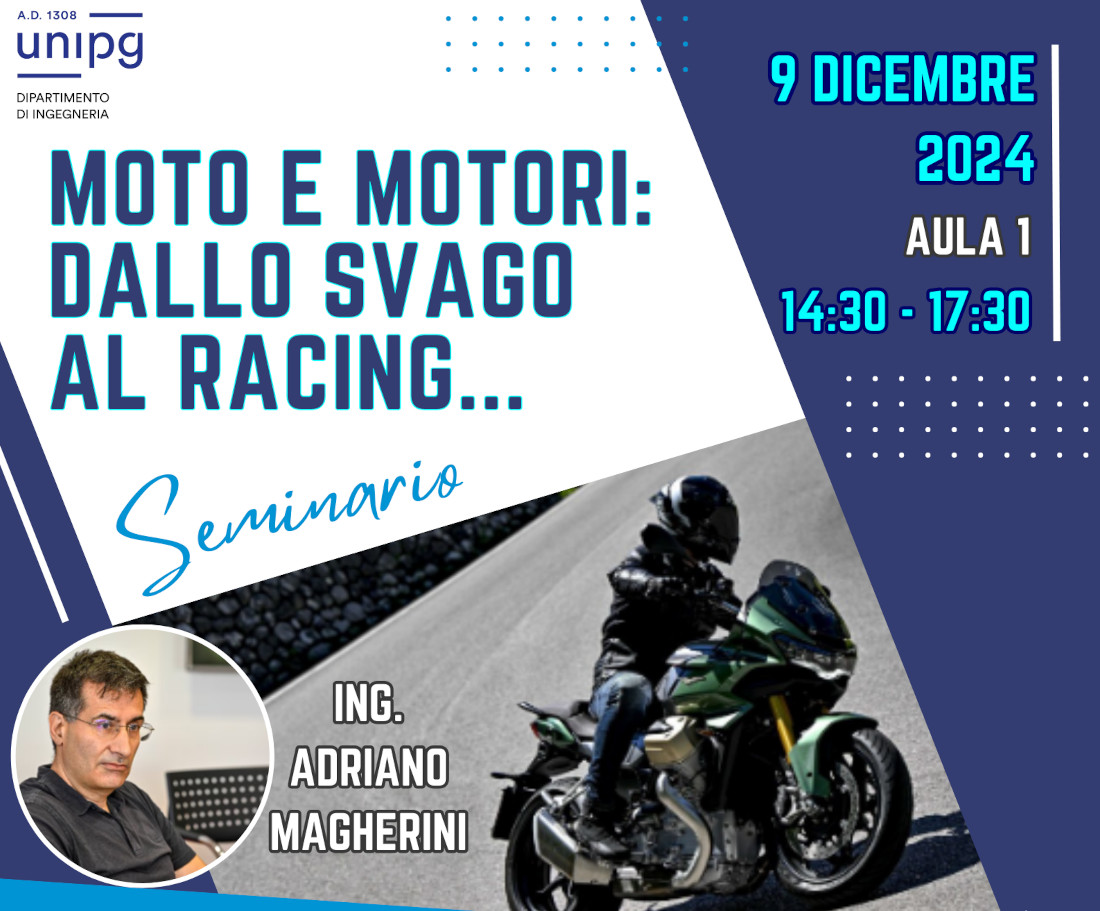 "Moto e motori: dallo svago al Racing..." - Seminario