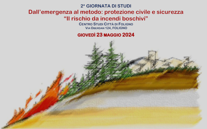 Workshop: Dall’emergenza al metodo: protezione civile e sicurezza - Il rischio da incendi boschivi
