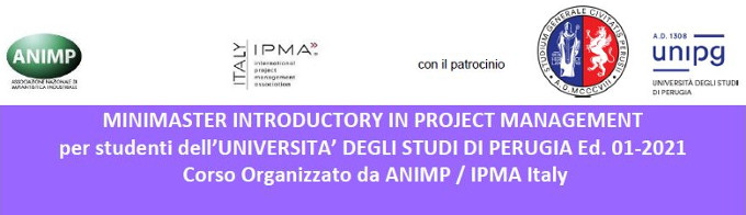 4° Edizione – Introductory Certificate in Project Management