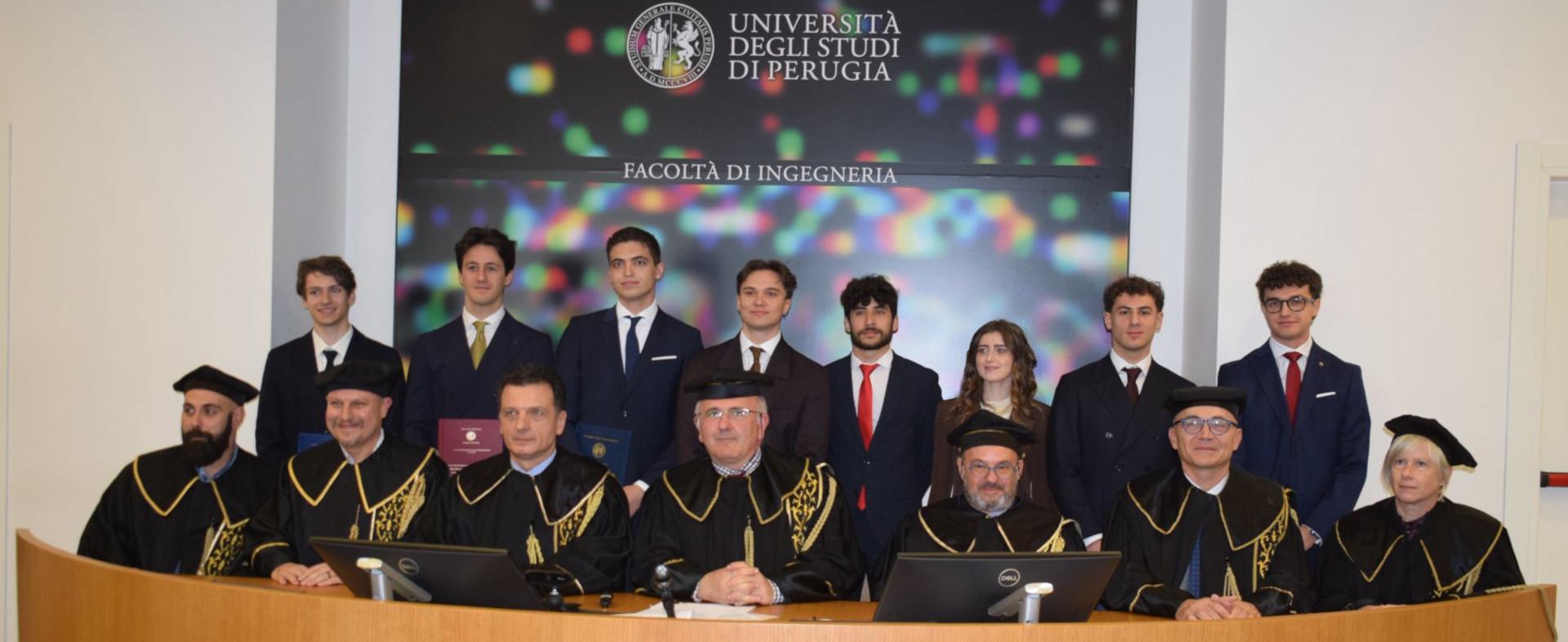 Proclamazione di 16 neo-dottori in Engineering Management